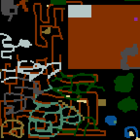 Underground minimap of Astral Venice