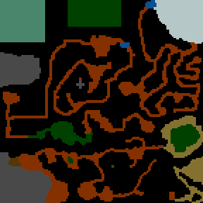 Underground minimap of Astrogonia
