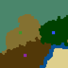 Underground minimap of Auger (Allies)