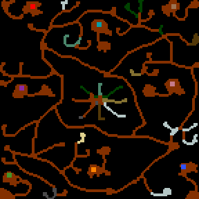 Underground minimap of Aurea Mediocritas