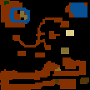Underground minimap of Australia