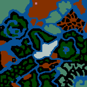 Underground minimap of Avalon - The Holy Grail