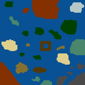 Underground minimap of Avlee aganist Eratia and Evil