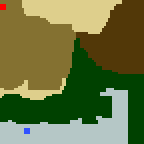 Surface minimap of Az Élet Vize