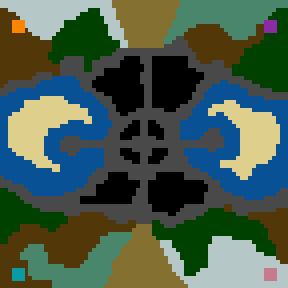 Surface minimap of Azure Cliffs
