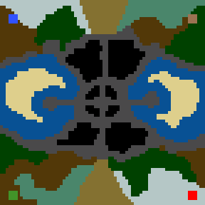 Underground minimap of Azure Cliffs