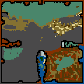 Underground minimap of B.T.R.III - The Black Towers