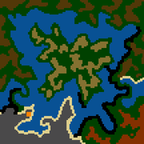 Surface minimap of Back home