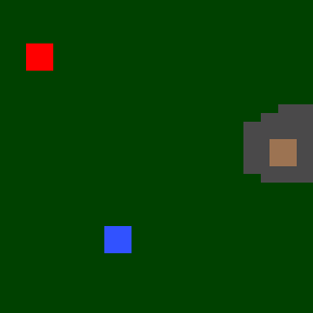 Underground minimap of Back to the future