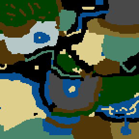 Surface minimap of Baśń