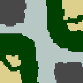 Surface minimap of Battle for glory II
