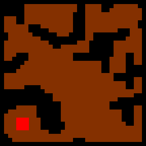 Underground minimap of Battle for Grail