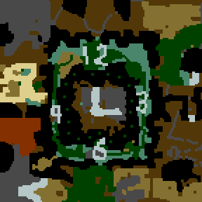 Underground minimap of Battle for the Castles!