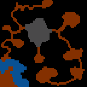 Underground minimap of Battle for the Depths (Allied)
