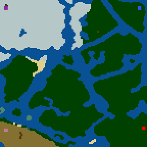 Surface minimap of Battle for the Elements