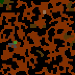 Underground minimap of Battle of the four skills-2