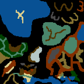 Underground minimap of Battle of the Glory