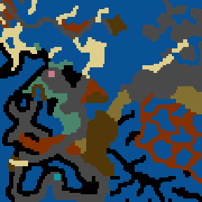 Underground minimap of Battle of the Rage