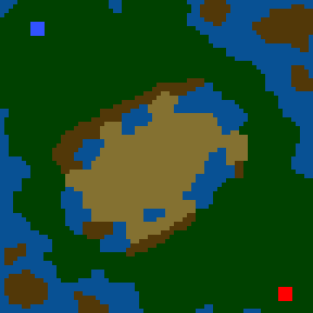 Surface minimap of Battle Royale(SOD)