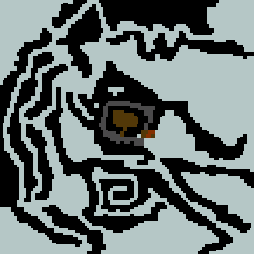 Underground minimap of Battle the Evil of Nathom