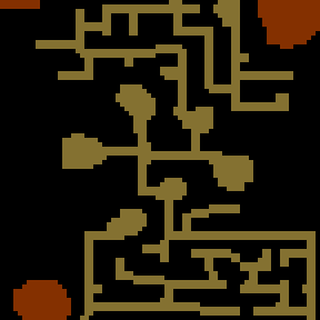 Underground minimap of BattleCross