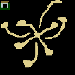 Underground minimap of Be quick or be dead !