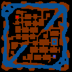 Underground minimap of Better Homes and Dungeons