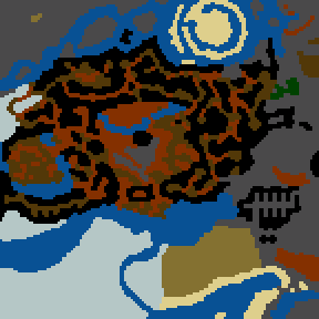 Underground minimap of Bitva Silneyshikh