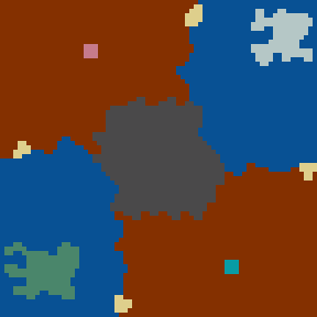 Underground minimap of Blitzkrieg (allies)