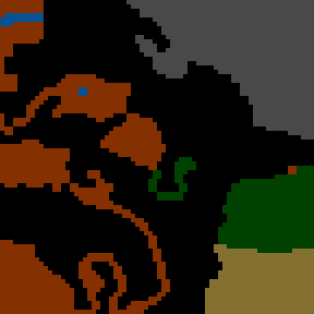 Underground minimap of Bod zlomu