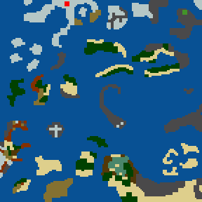 Underground minimap of Breath of Life