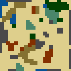 Surface minimap of Brendys Quest