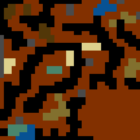 Underground minimap of Brendys Quest