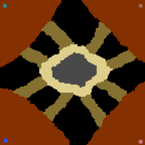 Underground minimap of Bridges To War(Team)