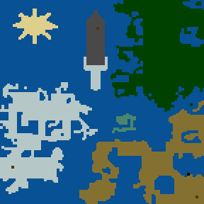 Surface minimap of Brother and Sister