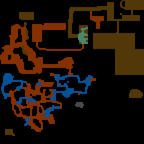 Underground minimap of Brother and Sister