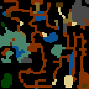 Underground minimap of Bug Hunt 1.1