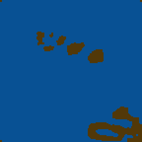 Underground minimap of Bulgaria