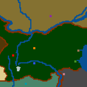 Surface minimap of Bulgaria