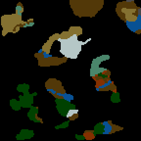 Underground minimap of Bwdl