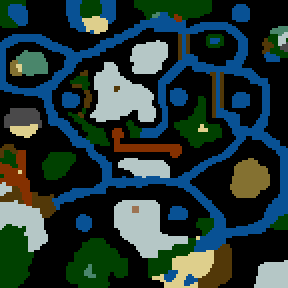 Underground minimap of Острова иллюзий (C)