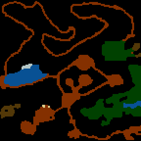 Underground minimap of Camelot:  Mordred's Curse