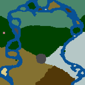 Surface minimap of Campaign against Nikromanser