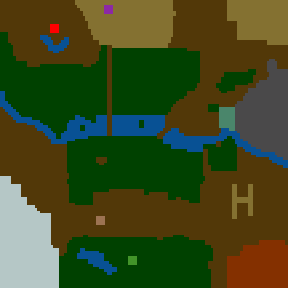 Surface minimap of Canberra v1.2 (hard)