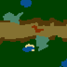 Surface minimap of Canyon