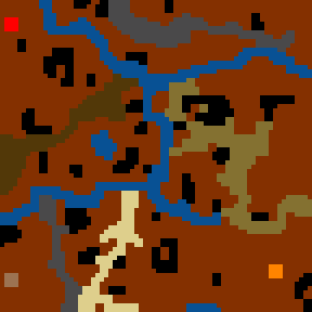 Underground minimap of Canyon