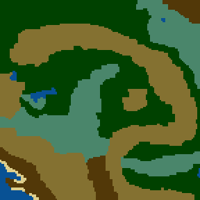 Surface minimap of Carpathia