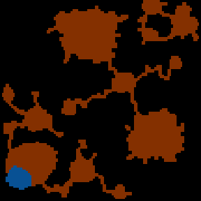 Underground minimap of Castaways(ОБ)