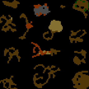 Underground minimap of Castle of Midnight
