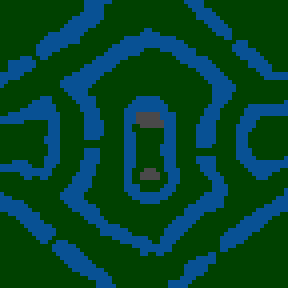 Surface minimap of Castle vs Inferno